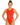 Zenvi Flame Red Green Sleeveless Gymnastics Leotard for Girls