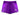 Warrior Purple Gymnastics Activewear Girls Hipster Shorts