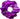 Warrior Purple Hair Scrunchie