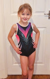 Nyra Sleeveless Girls Gymnastics Leotard