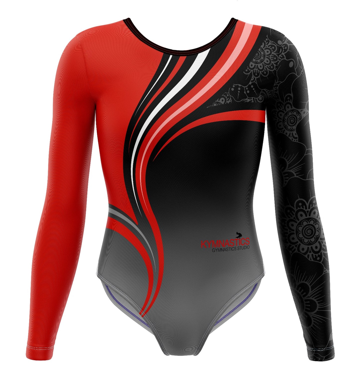 Kymnastics Gymnastics Long Sleeve Club Uniform Gymnastics Leotard