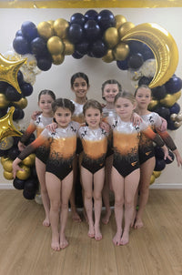 Mirage Competition Long Sleeve Girls Gymnastics Leotard