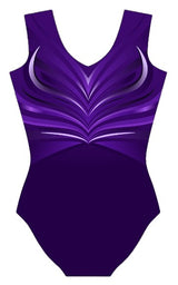 Salto Gymnastics Club Sleeveless Training Leotard For Girls