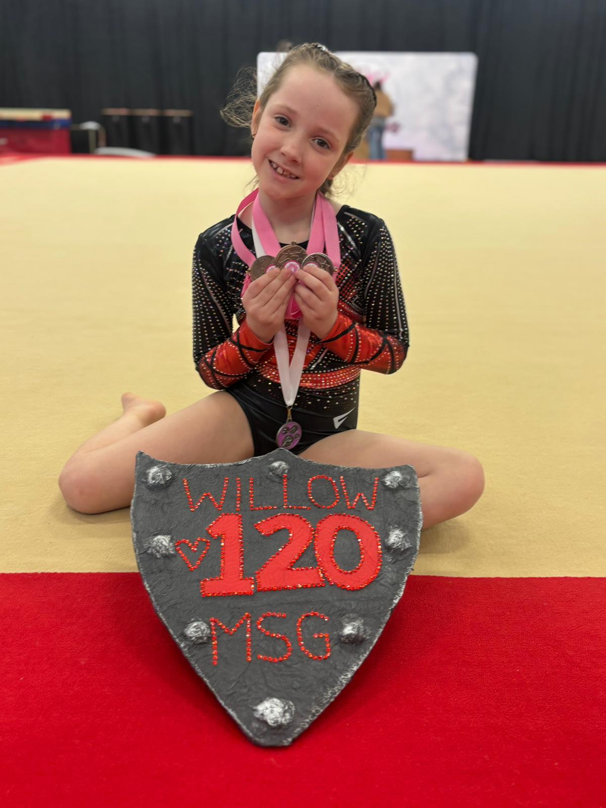 Macclesfield School of Gymnastics Competition Long Sleeve Leotard