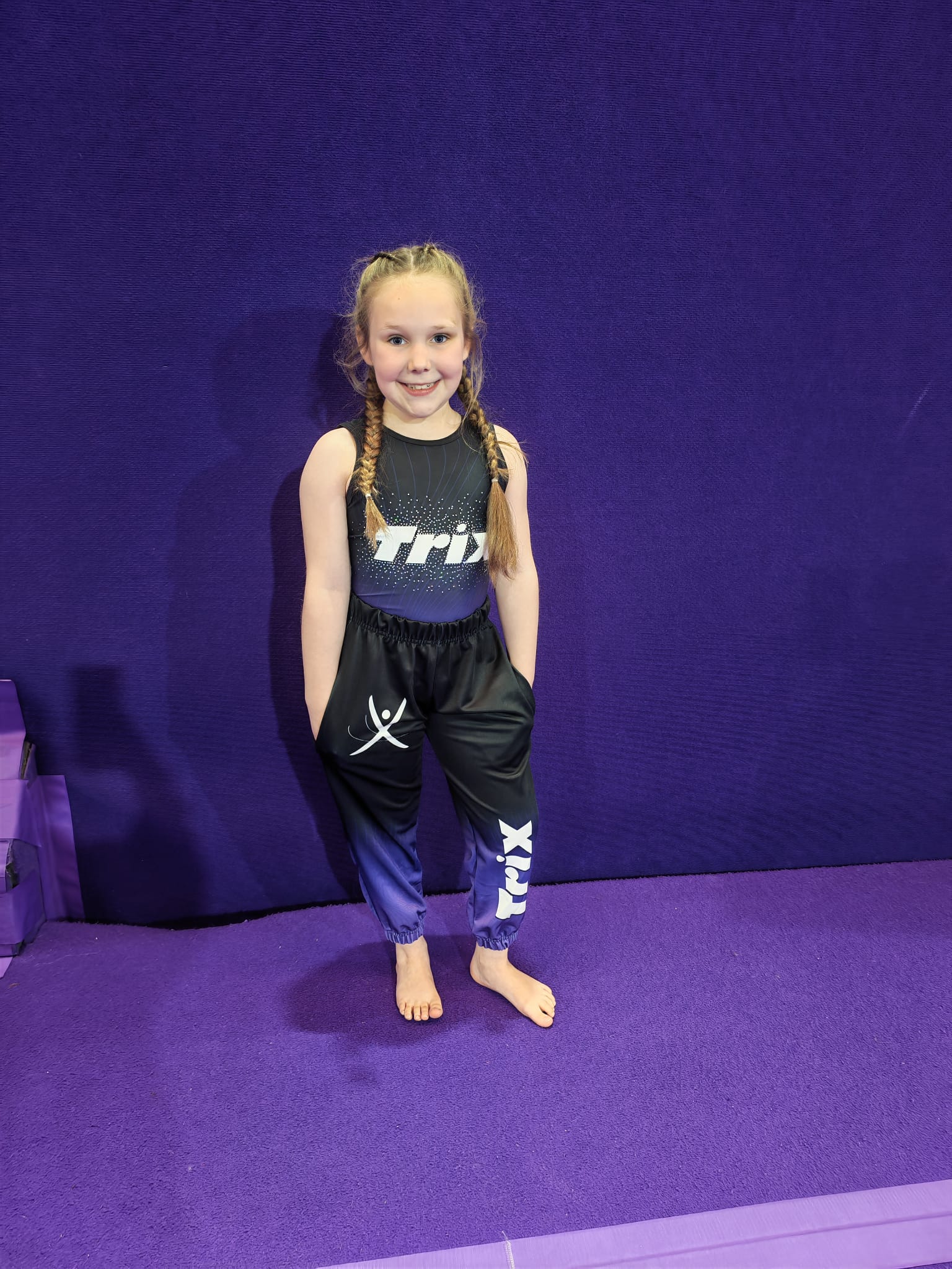 Trix Academy Club Uniform Activewear Jogger Dance Pants