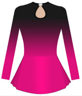 Wyken Club Parade Skating Competition Long Sleeved Skater Dress