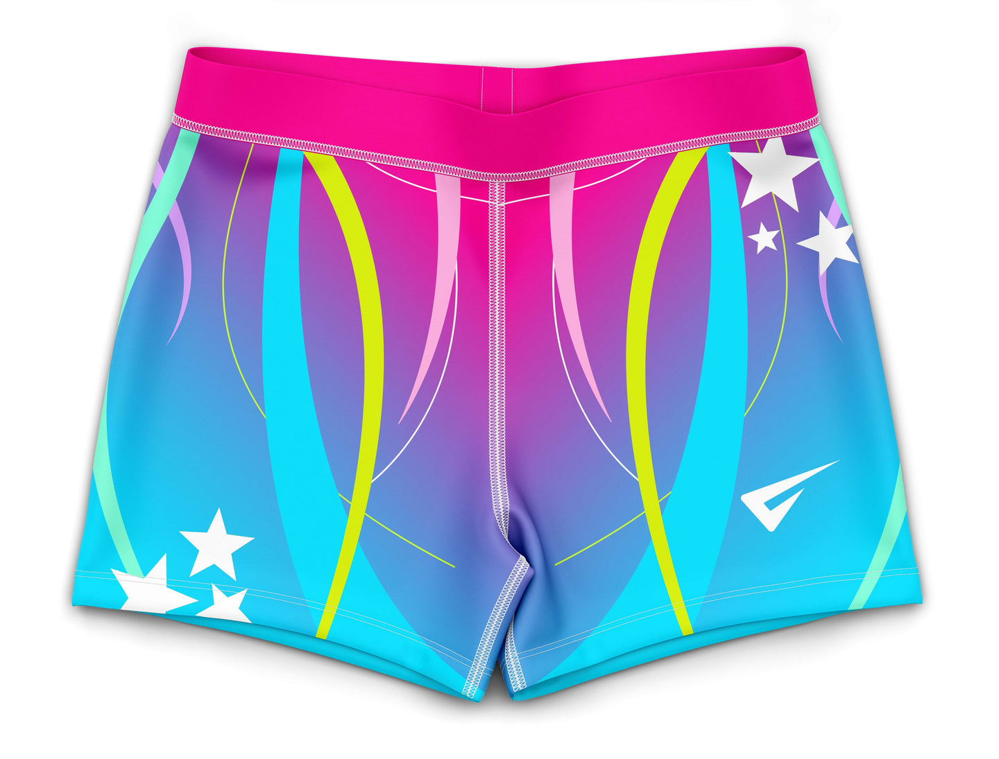 Zayla Gymnastics Activewear Girls Hipster Shorts