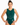 Zenvi Jade Green Sleeveless Gymnastics Leotard for Girls