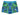 Zig Zag Blue Gymnastics Activewear Girls Hipster Shorts