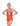 Personalised Orangeade Mystique Sleeveless Gymnastics Leotard