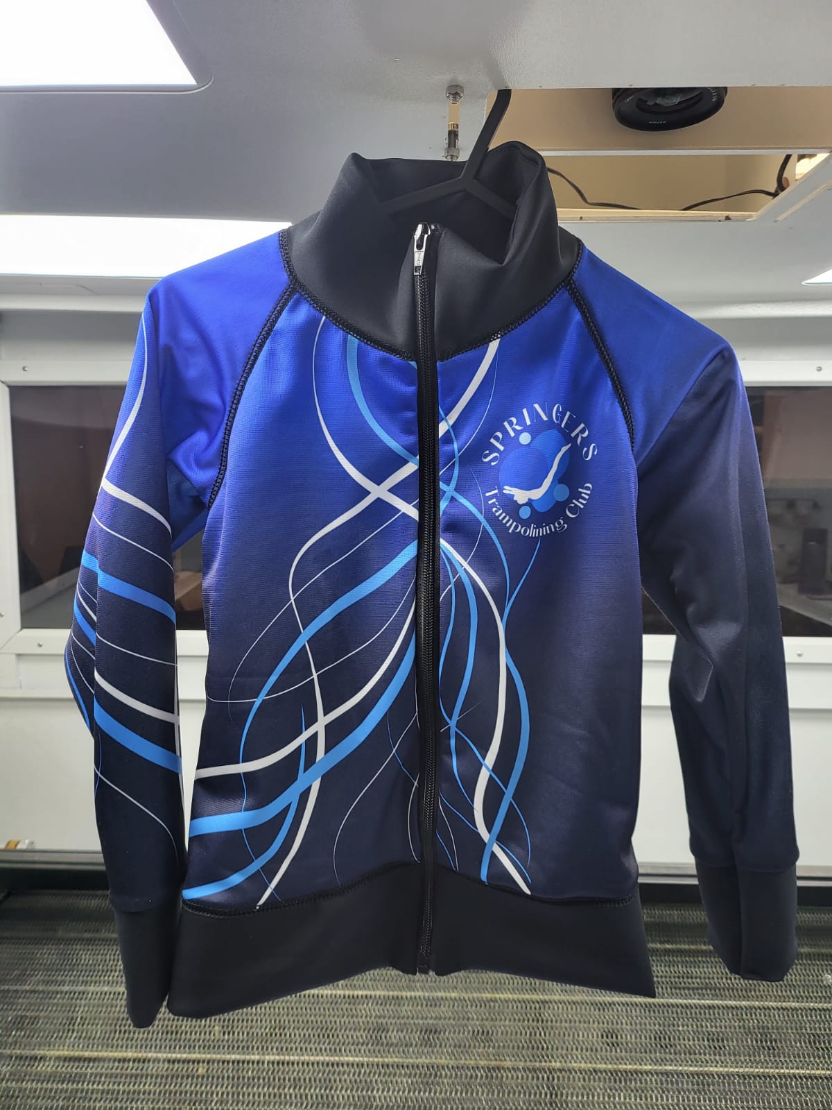 Springers Trampolining Club Uniform Tracksuit Warm Up Jacket