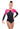 Athena Pink Deluxe Long Sleeve Gymnastics Leotard