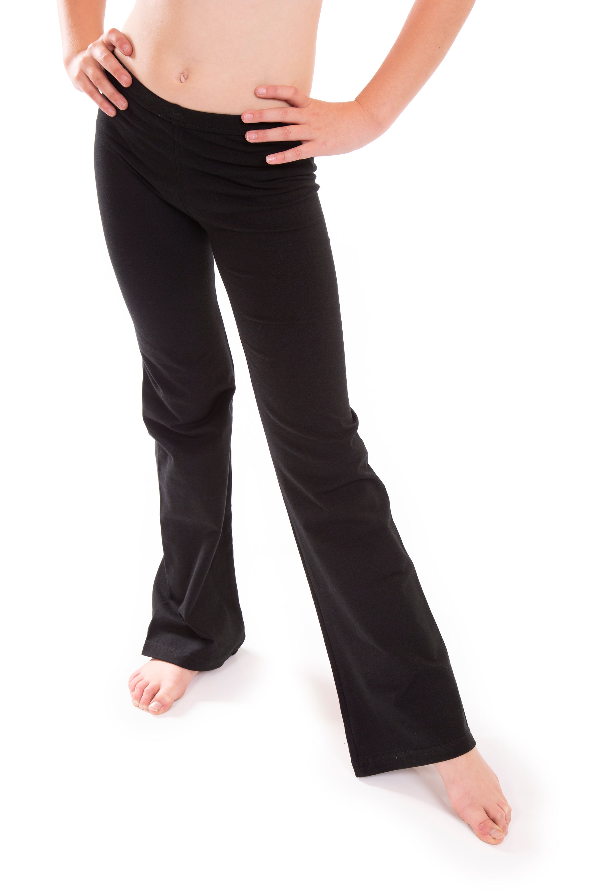 Black Womens Jazz Pants