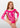 Callisto Pink Long Sleeve Deluxe Gymnastics Leotard
