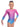 Lumen Pink and Blue Ombre Long Sleeved Leotard
