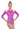 Decor Pink Ombre Long Sleeved Leotard