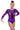Destiny Pink n Purple Long Sleeve Gymnastics Leotard