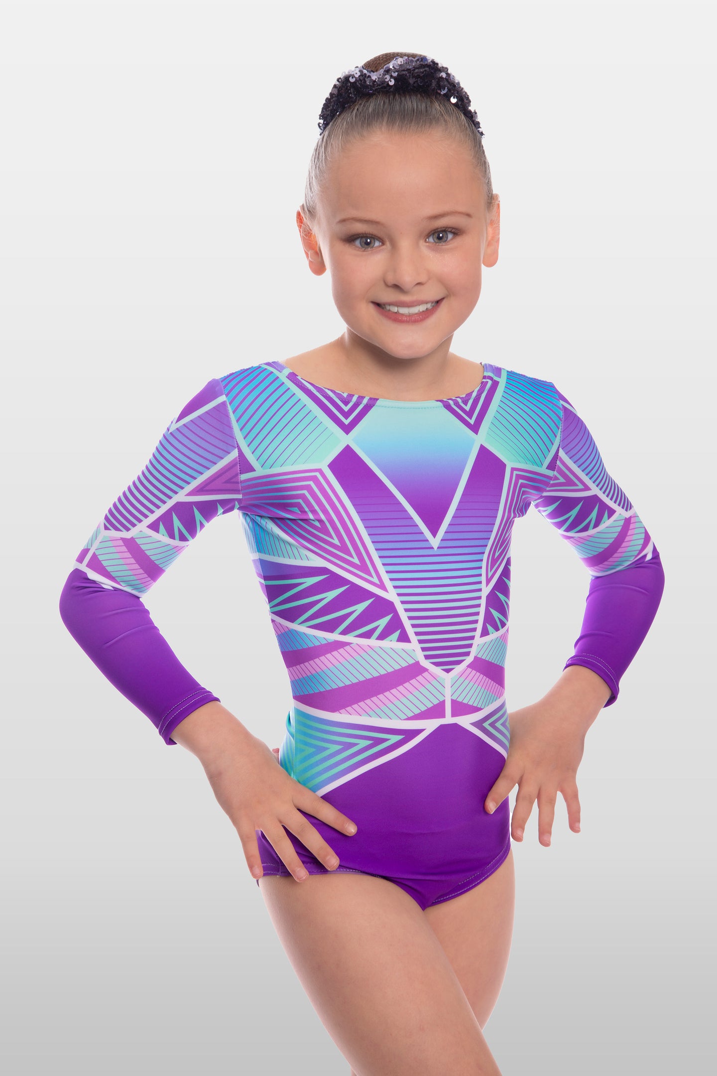 Hydra Long Sleeved Gymnastics Leotard