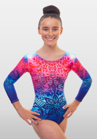 Invincible Long Sleeve Gymnastics Leotard