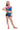 Kinetic Crop Top and Shorts Activewear Set