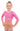Radiant Mojo Pink and Orange Ombre Long Sleeved Leotard