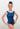 Orion Blue Sleeveless Gymnastics Leotard