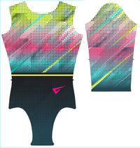 Popart Long Sleeve Gymnastics Leotard