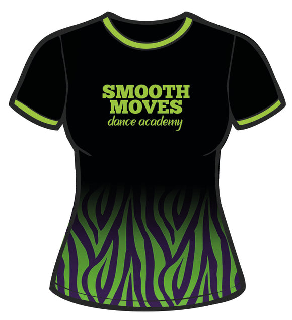 Smooth Moves Club Uniform Girls Sports T-Shirt