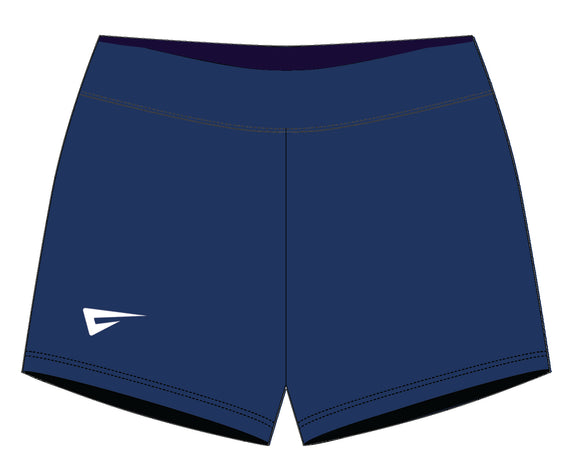 Navy Blue Essentials Training Girls Gym Shorts