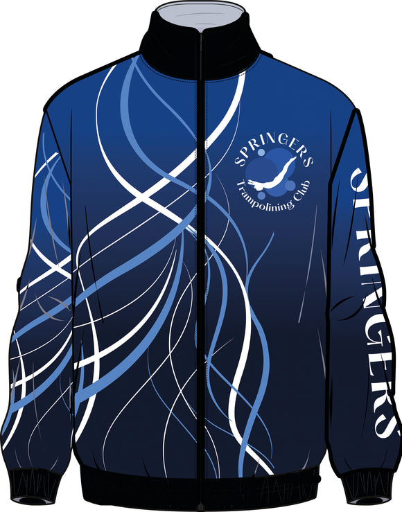 Springers Trampolining Club Uniform Tracksuit Warm Up Jacket