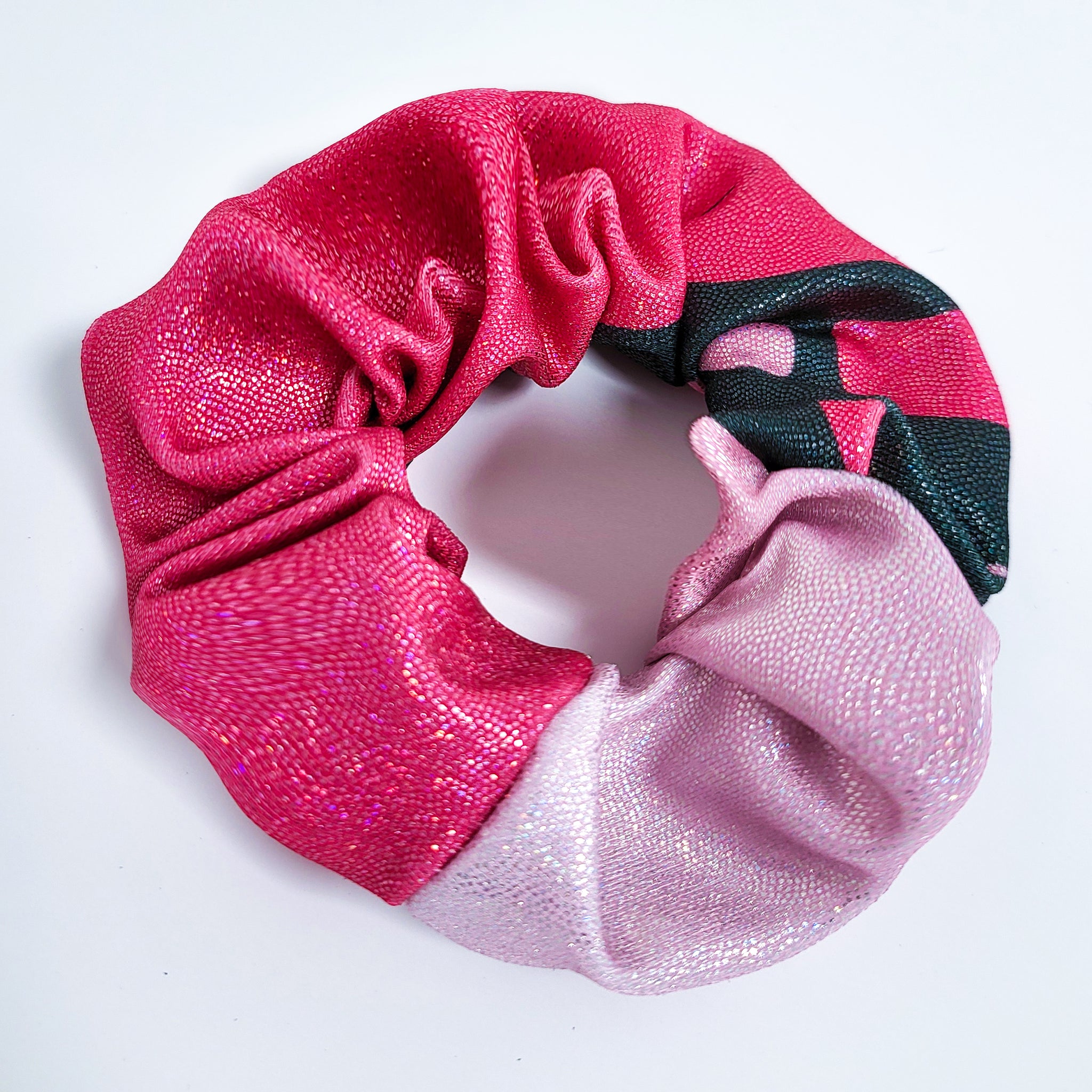 Tribal Pink Hair Scrunchie