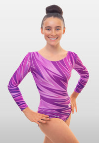 Warrior Long Sleeved Gymnastics Leotard