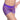 Wild Purple Shiny Foil Girls Gymnastics Gym Shorts