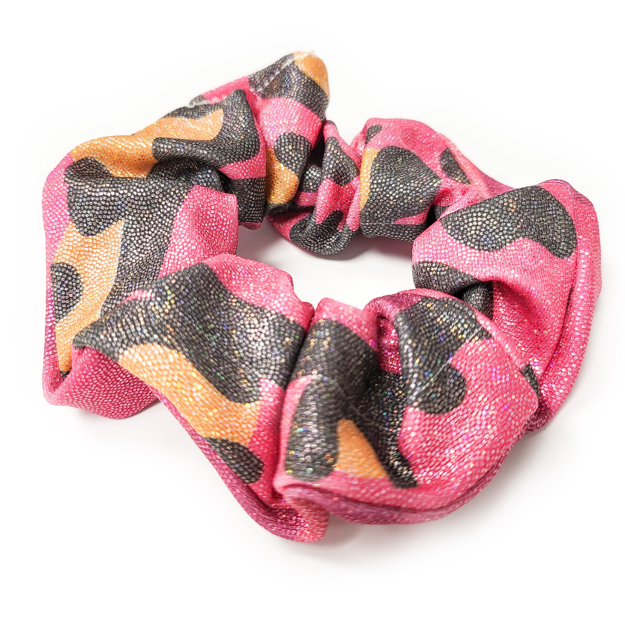 Wild Pink Hair Scrunchie