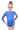 Wild Blue Long Sleeved Gymnastics Leotard